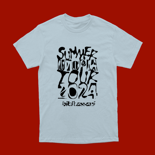 T-SHIRT SUMMER UTOPIA BLEU