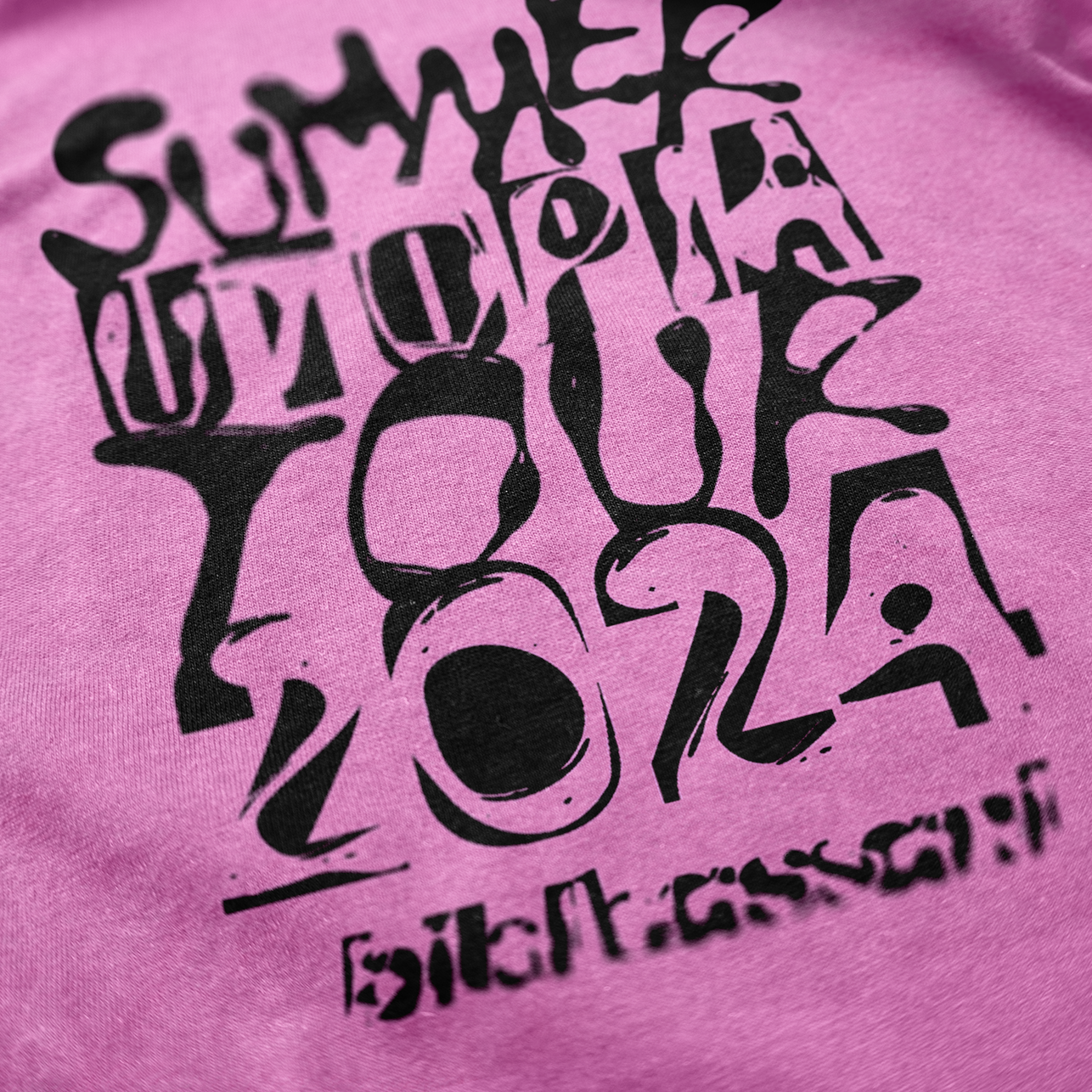 T-SHIRT SUMMER UTOPIA ROSE